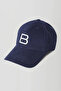 B Embroidered Hat - 2