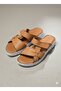 Noble 2009 Zenne Brown Leather Slippers
