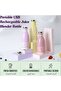 Portable USB Rechargeable Juice Blender Bottle, Mini Fruit & Vegetable Juicer for Travel Home Office
