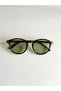 Tom Oval Leopard Green Glass New Season Unisex Model 50 Ekartman - 3