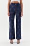 Stoned Denim Pants Indigo - 4