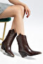 Genuine Leather Women's Cowboy/Western Long Boots from Size 36 to Size 41 - 2