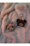 Double Teddy Bear Keychain - 3