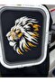 Sweat Embroidered Fan Series - Lion - Black - 4