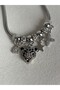 Silver Color Zircon Stone Lion Figured Charm Bracelet - 3