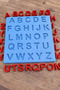 Alphabet Puzzle Toy – Letter Learning Educational Game Set - 100% Healthy Plastic - 2