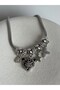 Silver Color Zircon Stone Lion Figured Charm Bracelet - 2