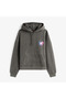 Boxy Women's Gray Sweatshirt - 4