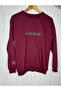 Sweat Embroidered Cross Stitch Series - Burgundy - 6