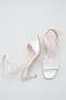 Women's Ankle Strap High Heel Shoes - 3