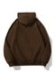 Unisex Women/Men Koldetaylilos Special Printed Colorful Oversized Hooded Cotton Sweatshirt - 2
