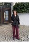 TREND SHORT BELTED WOMEN’S MELTON COAT / WINTER SHORT TRENCH COAT JACKET