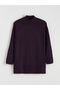 Lcw Modest Purple Half Turtleneck Women's Knitwear Tunic - 5