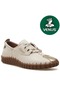 Şebik Genuine Leather Orthopedic Women's Casual Shoes Beige