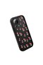 Xiaomi Mi 13 Lite Compatible Black Silicone Flower Pattern Lens Protection Shock Absorption Flexible Case - 3