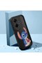 Xiaomi Poco M6 4g Compatible Black Silicone Stitch Pattern Lens Protection Shock Absorbing Flexible Case - 2