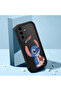 Samsung Galaxy A36 Compatible Black Silicone Stitch Pattern Lens Protection Shock Absorbing Flexible Case - 2
