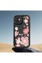 Redmi Note 11 Pro 5g Compatible Black Silicone Lens Protection Shock Absorption Flexible Case Floral Butterfly Pattern - 5