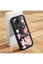 Xiaomi Mi 13 Lite Compatible Black Silicone Lens Protection Shock Absorption Flexible Case Floral Butterfly Pattern - 2