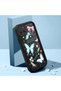 Realme C21Y/C25Y Compatible Black Silicone Lens Protection Shock Absorption Flexible Case Butterfly Pattern - 2
