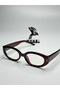 Selin Elegant & Stylish Women's Cat Eye Glasses Popular Blue Light Protection Screen Glasses - 2