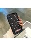 Xiaomi Mi 12t Compatible Black Silicone Lens Protection Shock Absorption Flexible Case Butterfly Pattern
