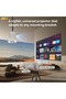 1080P Sealed Projector | 12000LM 300ANSI | WiFi6 BT5.0 | Android12 | Auto Focus | 250" Screen - 4