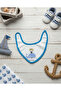 3-Piece Sailor-Themed Baby Bib - Figured Absorbent Teething Bib Set - 3
