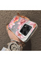 Xiaomi Poco X7 5g Compatible Floral Pattern Matte Glossy Surface Impact Protection Colorful Silver Case - 4