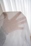 Premium Natural Linen Textured Soft Draped 1/3 Regular Pleated Tulle Curtain for Living Room Bedroom - 5