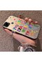 Realme C15 Compatible Matte Glossy Surface Impact Protection Colorful Silver Case Graffiti - 3