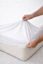 Vyse Premium Bamboo Liquid-Proof Elastic Mattress Protector Single Size | Double Room | Battal King Size - 3