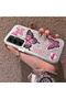 Samsung Galaxy A55 Compatible Colorful Silver Matte Glossy Surface Impact Protection Case with Butterfly Pattern - 2