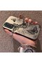 Xiaomi Redmi Note 11S Compatible Colorful Silver Matte Shiny Surface Impact Protection Case Butterfly Pattern - 3