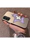 Samsung Galaxy A14 Compatible Star Pattern Matte Glossy Surface Impact Protection Colorful Silver Case - 2