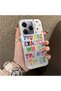 Tecno Spark 20 Pro 5g Compatible Matte Glossy Surface Impact Protection Colorful Silver Case Graffiti