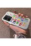 Xiaomi Poco M6 4g Compatible Matte Glossy Surface Impact Protection Colorful Silver Case Graffiti - 3