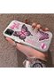 Samsung Galaxy A04 Compatible Colorful Silver Matte Glossy Surface Impact Protection Case with Butterfly Pattern - 2