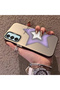 Samsung Galaxy M15 Compatible Star Pattern Matte Glossy Surface Impact Protection Colorful Silver Case - 2