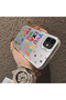 iPhone 11 Compatible Matte Glossy Surface Impact Protection Colorful Silver Case Graffiti - 5