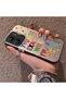 Xiaomi Redmi 13C Compatible Matte Glossy Surface Impact Protection Colorful Silver Case Graffiti - 3