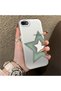 Case Compatible with iPhone 7/8/Se 2020 2022 Star Pattern Matte Glossy Surface Impact Protection Color Silver - 5