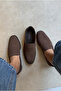 Women's Ballet Flats Brown Suede