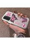 Samsung Galaxy S22 Compatible Colorful Silver Matte Glossy Surface Impact Protection Case with Butterfly Pattern - 2