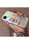 Realme C21Y/C25Y Compatible Matte Glossy Surface Impact Protection Colorful Silver Case Graffiti - 3