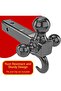 Tri-Ball Mount with Tow Hook - 4