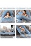 Maternity Body Pillow for Sleeping,Support for Back,HIPS,Legs,Belly for Pregnant Women - 3