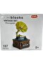 Miniblocks Vintage Gramophone Building Set 187 Pieces Gramophone Building Set Gift - 3