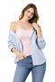 Corded Fabric Casual Women's Tank Top, Soft Cotton, Flexible and Comfortable Cut Women's Pink Tank Top - 4