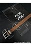 Square Buckle Bridged Women's Belt, Pants Belt, Jacket Belt, Dress Belt